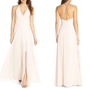 Jenny Yoo Bryce Surplice Dress